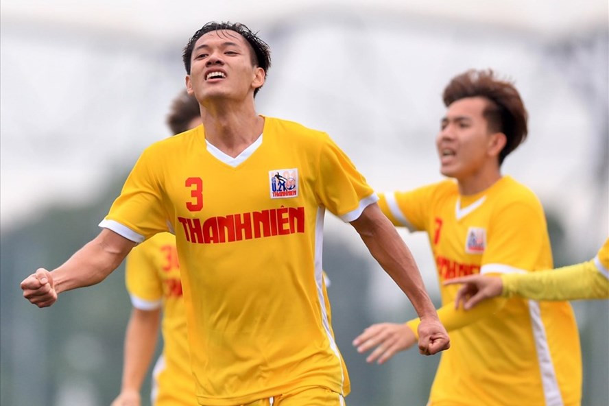 U21 Hoàng Anh Gia Lai có trận hòa 1-1 với U21 Viettel, qua đó giành vé vào bán kết Giải U21 quốc gia 2021. Ảnh: K.H