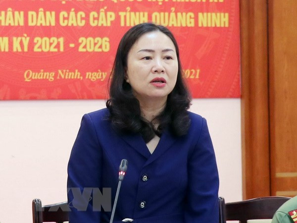 Bà Vi Ngọc Bích. (Ảnh: Văn Đức/TTXVN) Bà Vi Ngọc Bích. (Ảnh: Văn Đức/TTXVN)