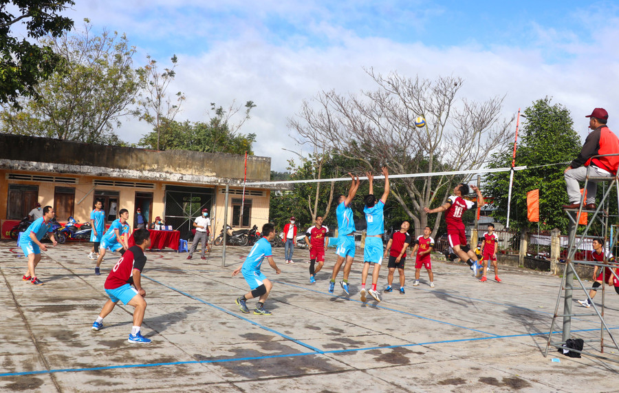 Phong trào TDTT trên địa bàn huyện Kông Chro ngày càng phát triển. Ảnh: Ngọc Minh