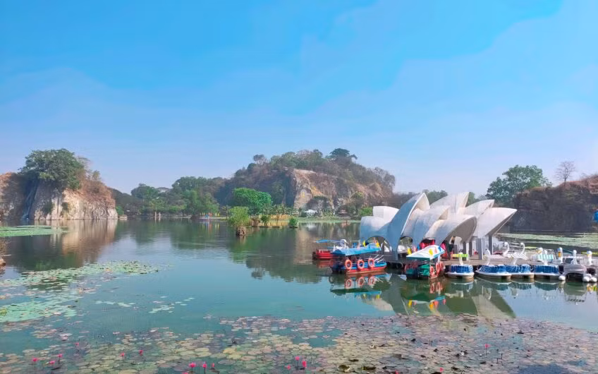 Tết dương lịch đi chơi ở đâu với gợi ý khu du lịch Bửu Long. Ảnh:khuvuichoi