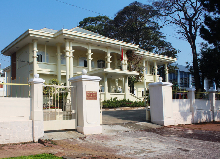 Trụ sở Sở Y tế Gia Lai. 