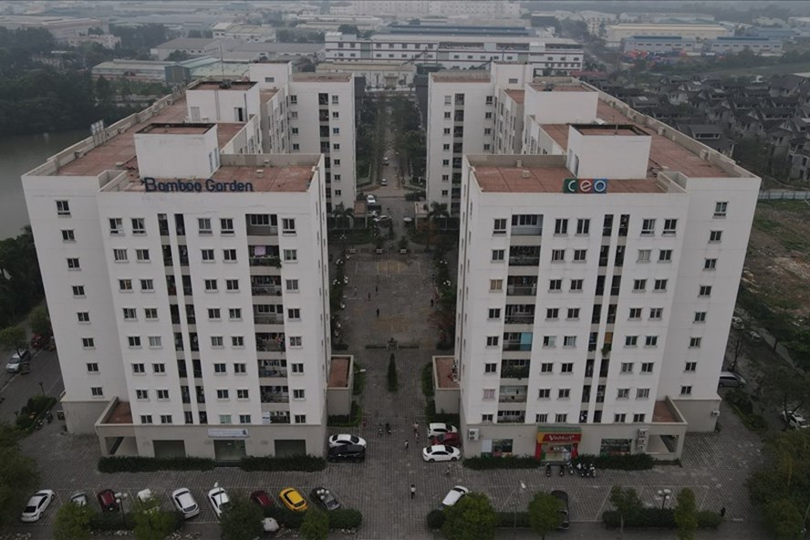 Một khu nhà ở xã hội tại huyện Quốc Oai (Hà Nội). Ảnh: Cao Nguyên Một khu nhà ở xã hội tại huyện Quốc Oai (Hà Nội). Ảnh: Cao Nguyên