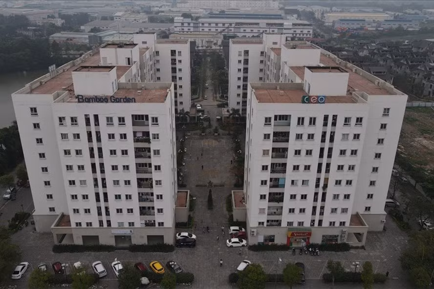 Một khu nhà ở xã hội tại huyện Quốc Oai (Hà Nội). Ảnh: Cao Nguyên