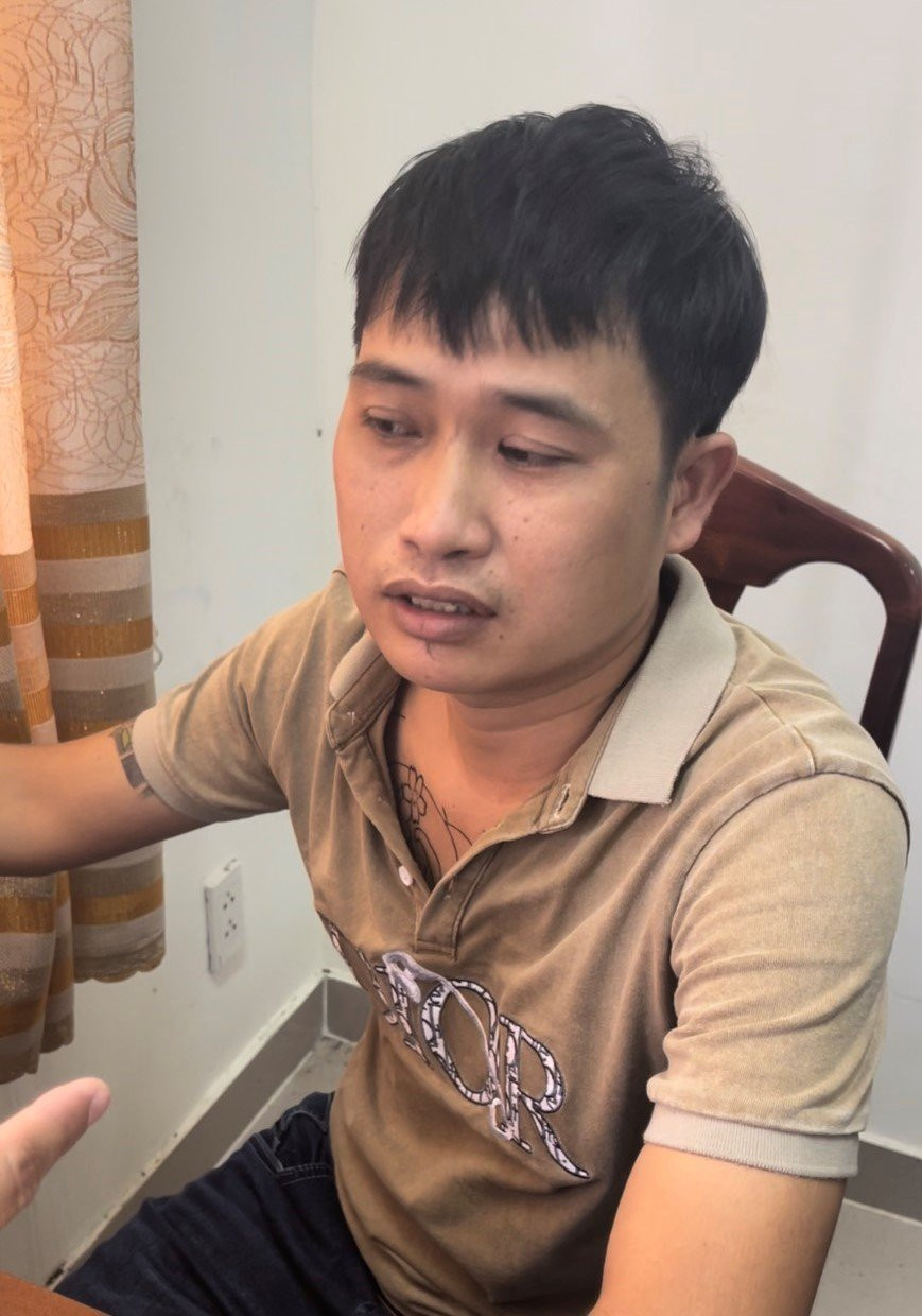 Nghi phạm cướp ngân hàng Trần Văn Hùng. Ảnh: CA cung cấp