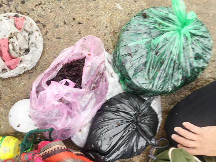 Ép rong mứt thành bánh để dễ dàng xuất khẩu.