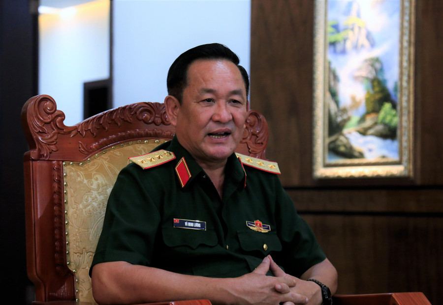 Thượng tướng Võ Minh Lương. Ảnh: Nguyên Vũ 