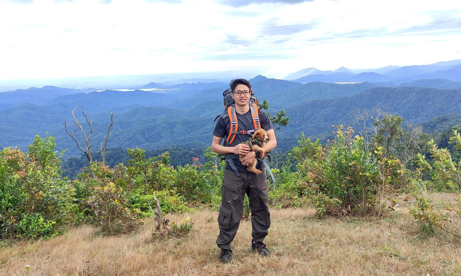 Khánh Toàn cảm thấy mỗi lần đi cắm trại là được 