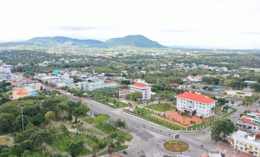 Đô thị An Khê xứng tầm vùng kinh tế động lực phía Đông của tỉnh. Ảnh: Quang Tấn