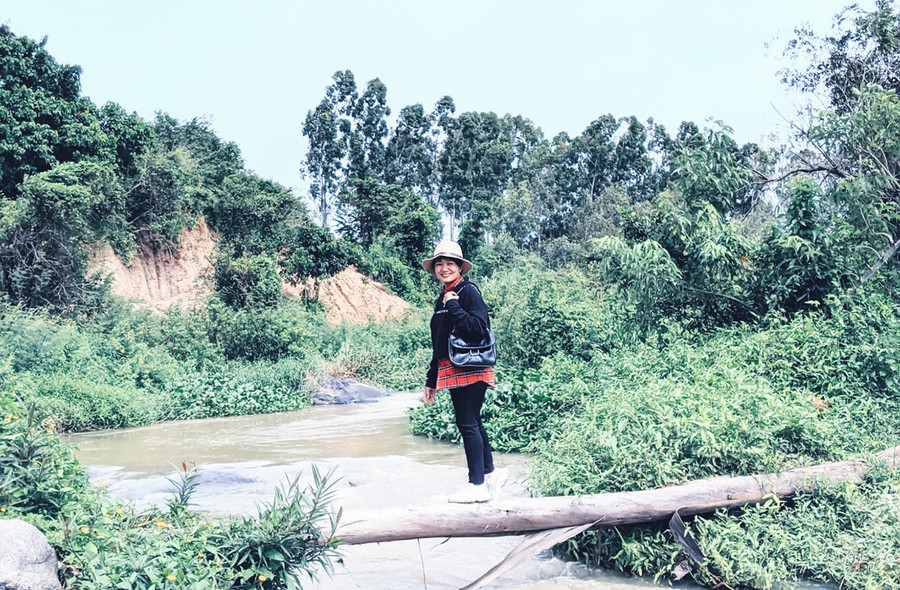 Thác Võ (xã Tân An) là một trong những điểm dừng chân của du khách muốn khám phá thiên nhiên. Ảnh: Nguyễn Hiền Thác Võ-thắng cảnh đẹp của xã Tân An. Ảnh: Nguyễn Hiền