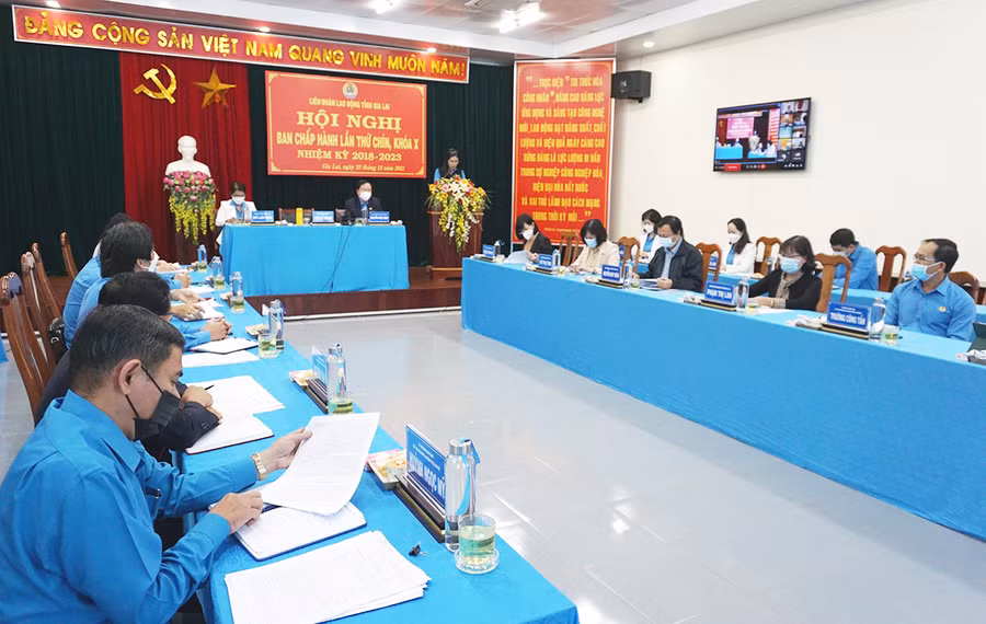 Quang cảnh hội nghị. Ảnh: Đinh Yến