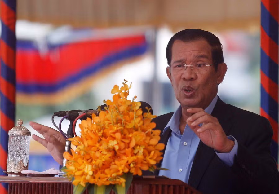 Thủ tướng Campuchia Hun Sen. Ảnh: Reuters