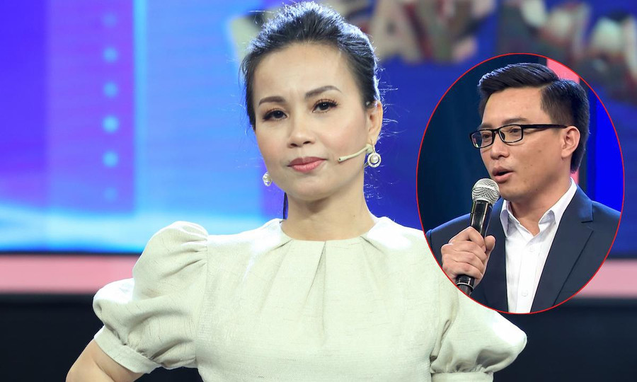 Cẩm Ly dành lời khen ngợi cho chàng bác sĩ điển trai. Ảnh: BTC Cẩm Ly dành lời khen ngợi cho chàng bác sĩ điển trai. Ảnh: BTC