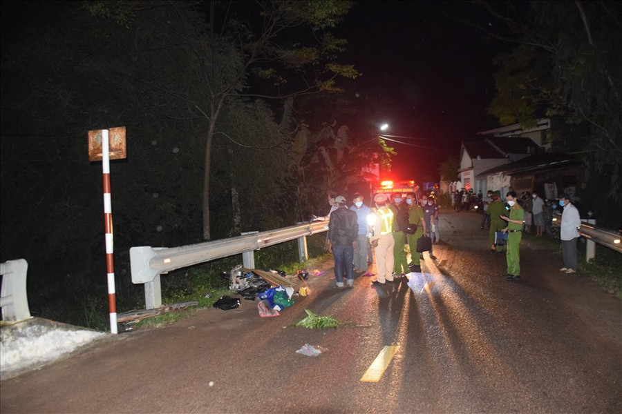 Hiện trường vụ tai nạn