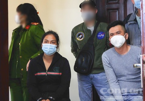 Nguyễn Thị Kim Anh và Hồ Minh Định - 2 đối tượng bị bắt trong chuyên án ma tuý