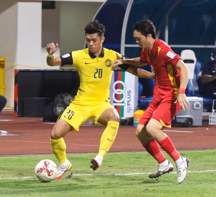 Tuấn Anh chơi cực hay trước Malaysia. Ảnh: VFF