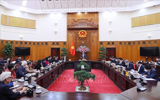 Quang cảnh buổi làm việc. Ảnh: Dương Giang/TTXVN Quang cảnh buổi làm việc. Ảnh: Dương Giang/TTXVN