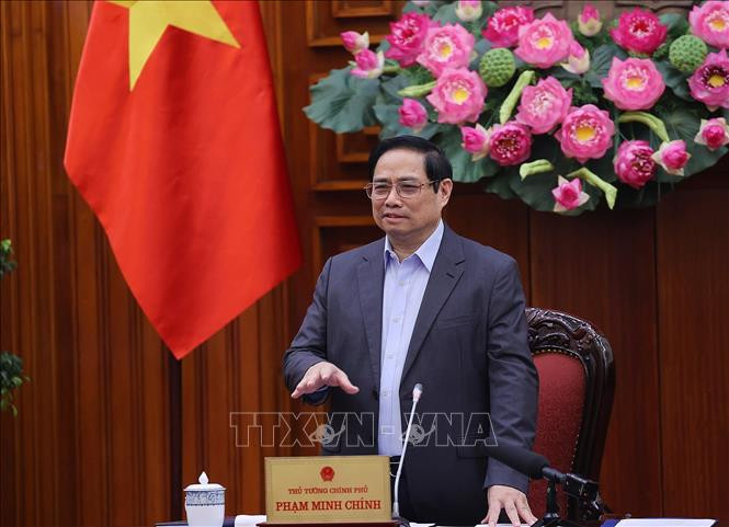 Thủ tướng Phạm Minh Chính làm việc với Liên hiệp các Hội Văn học Nghệ thuật Việt Nam. Ảnh: Dương Giang/TTXVN Thủ tướng Phạm Minh Chính làm việc với Liên hiệp các Hội Văn học Nghệ thuật Việt Nam. Ảnh: Dương Giang/TTXVN