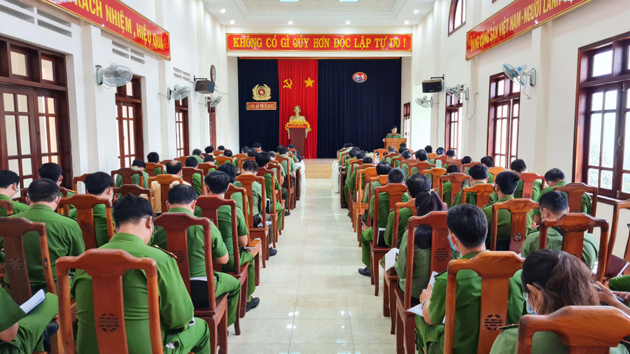 Ảnh: Toàn cảnh buổi kết luận kiểm tra