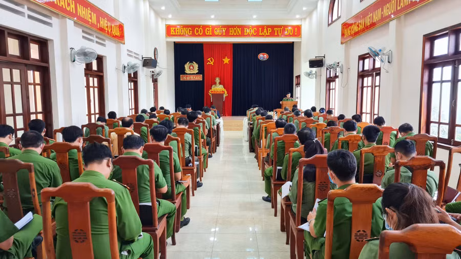 Ảnh: Toàn cảnh buổi kết luận kiểm tra