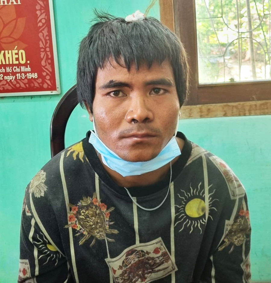  Đối tượng Đinh Kơng. Ảnh: Thúy Trinh