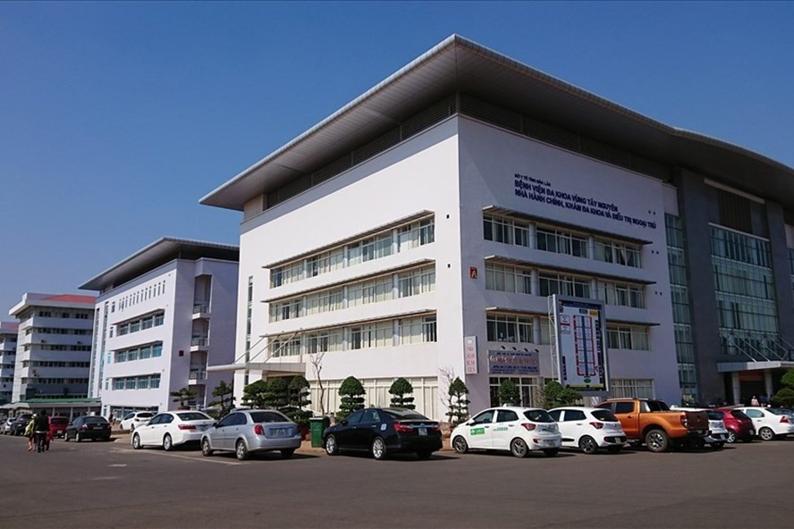 Một góc bệnh viện đa khoa vùng Tây Nguyên (trực thuộc Sở Y tế Đắk Lắk). Ảnh: Bảo Trung