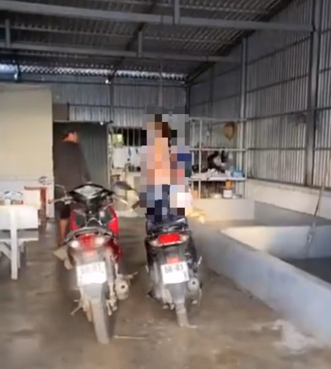 Căn nhà nơi phát hiện vợ chồng bà T. tử vong