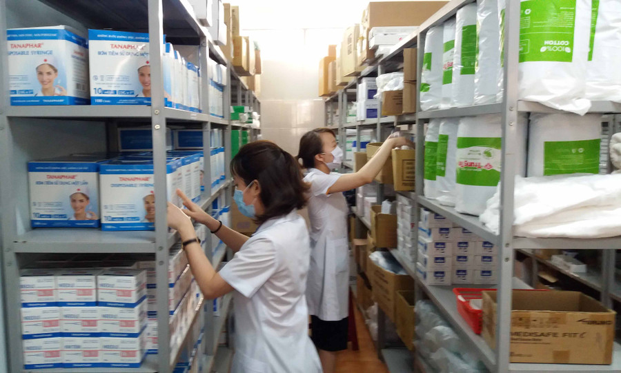 Gia Lai đảm bảo thuốc, hóa chất, vật tư và trang bị phòng, chống dịch. Ảnh: Như Nguyện