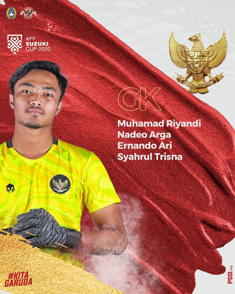 Các thủ môn của tuyển Indonesia. Ảnh: PSSI
