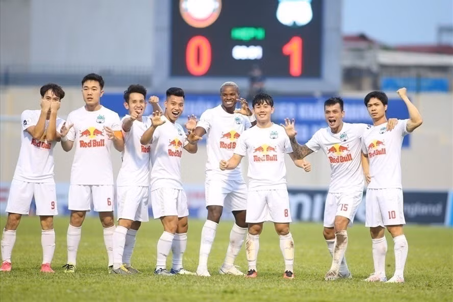 Hoàng Anh Gia Lai sẽ đại diện cho Việt Nam dự AFC Champions League 2022. Ảnh: Fanpage CLB