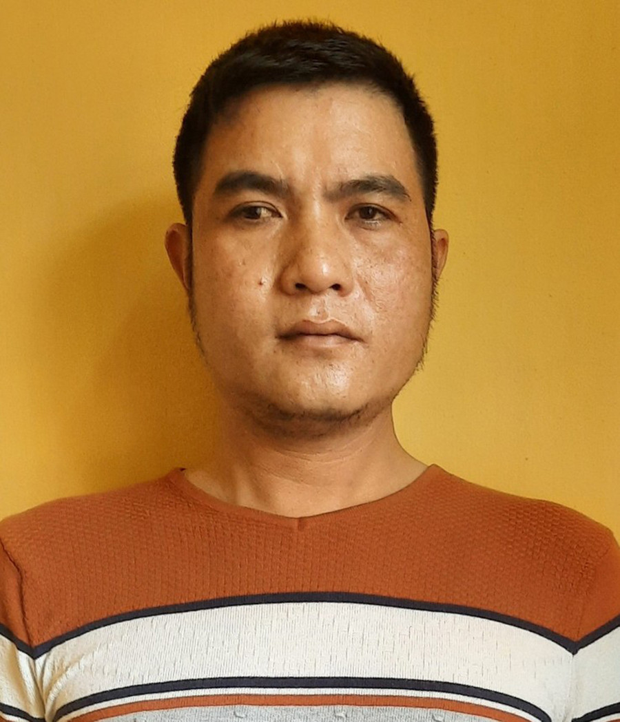 Đối tượng Nguyễn Văn Thắng tại cơ quan điều tra. Ảnh: Lê Anh Đối tượng Nguyễn Văn Thắng tại cơ quan điều tra. Ảnh: Lê Anh