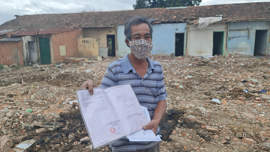 Đã 5 năm qua, ông Thuận đóng đủ tiền, nhận được 