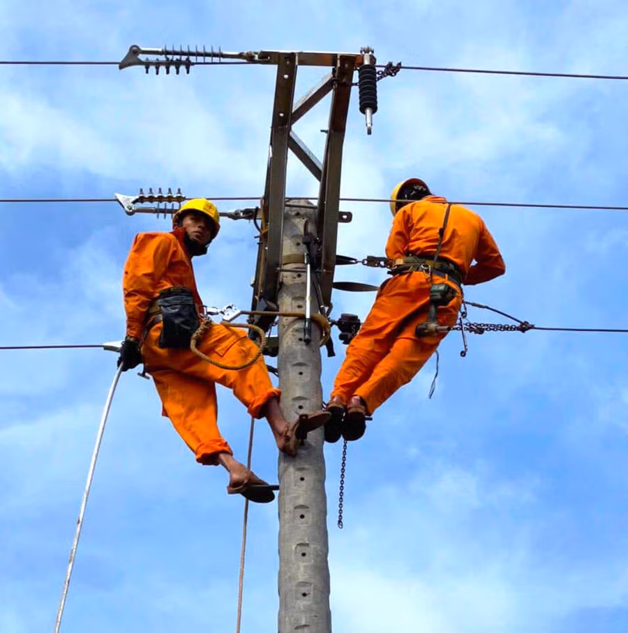  Điện lực An Khê chú trọng nâng cấp hệ thống lưới điện. Ảnh: An Phát