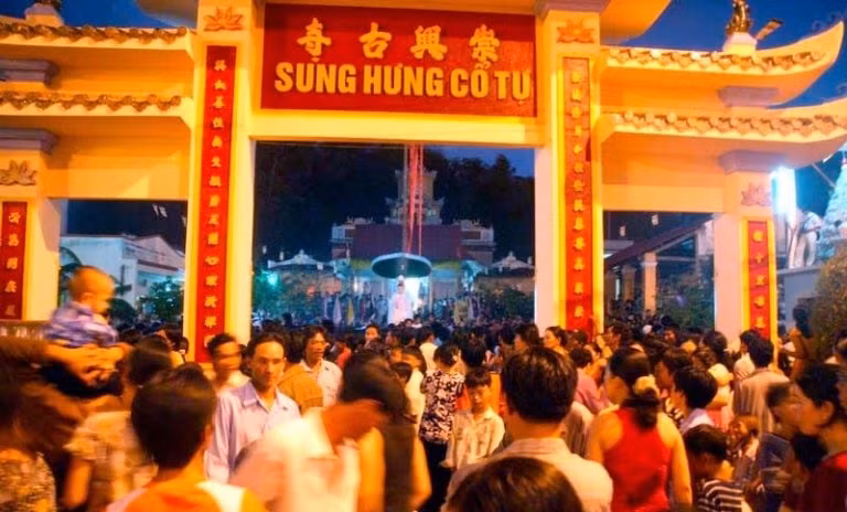 Du lịch Phú Quốc: Lễ hội Trai Đàn Sùng Hưng Cổ Tự. Ảnh: dulichphuquoc