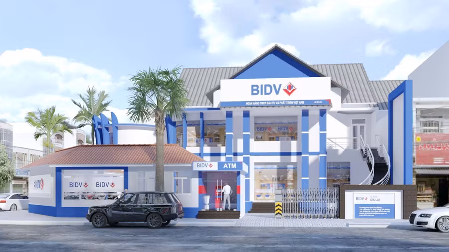 Phòng Giao dịch Phù Đổng BIDV Gia Lai chính thức đi vào hoạt động từ ngày 14-12. Ảnh: Sơn Ca