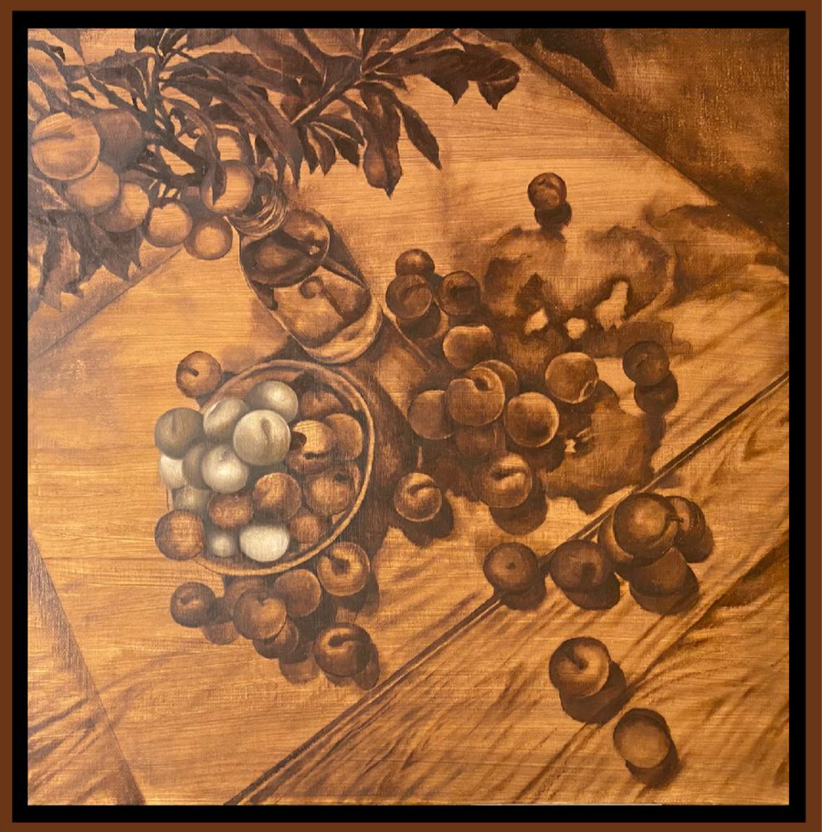  Tác phẩm Thoáng Sơn La của Nguyễn Cao Hoàng. Ảnh: NVCC