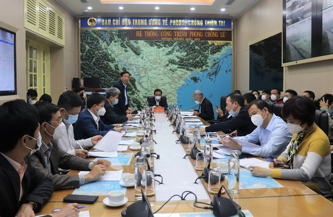 Ban Chỉ đạo Quốc gia về phòng chống thiên tai họp ứng phó mưa lũ tại miền Trung Ban Chỉ đạo Quốc gia về phòng chống thiên tai họp ứng phó mưa lũ tại miền Trung