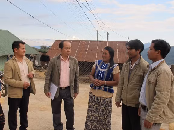  Quan tâm phát triển đảng viên người dân tộc thiểu số ở Tây Nguyên. Ảnh: Báo Quân đội nhân dân