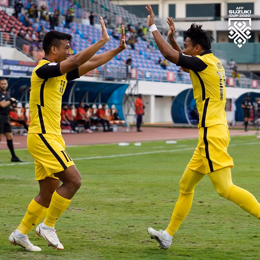 Tuyển Malaysia có chiến thắng nhẹ nhàng trước Lào đồng thời bảo toàn được lực lượng. Ảnh: AFF