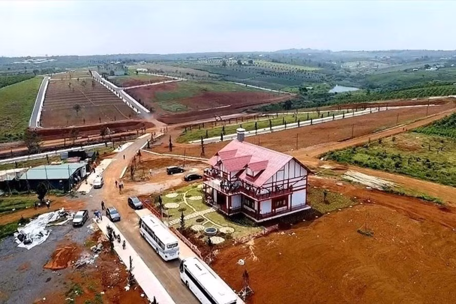 Làng sinh thái nghỉ dưỡng La Melodie Đam B'ri 1 đang bị điều tra. Ảnh CC