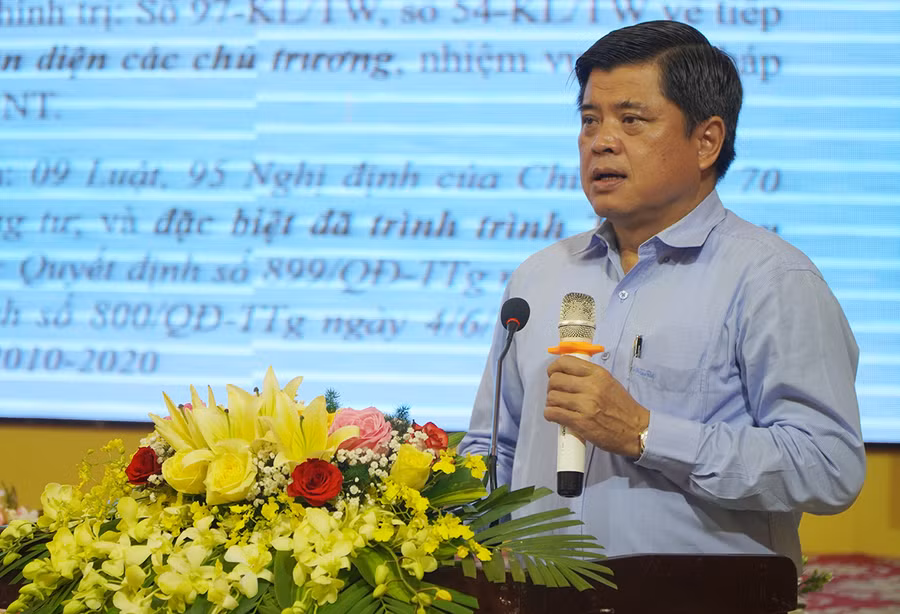 Thứ trưởng Trần Thanh Nam cho biết, Chương trình xây dựng NTM giai đoạn 2021-2025 tiếp tục giữ nguyên 19 tiêu chí xã NTM cấp xã. Ảnh: Lê Nam