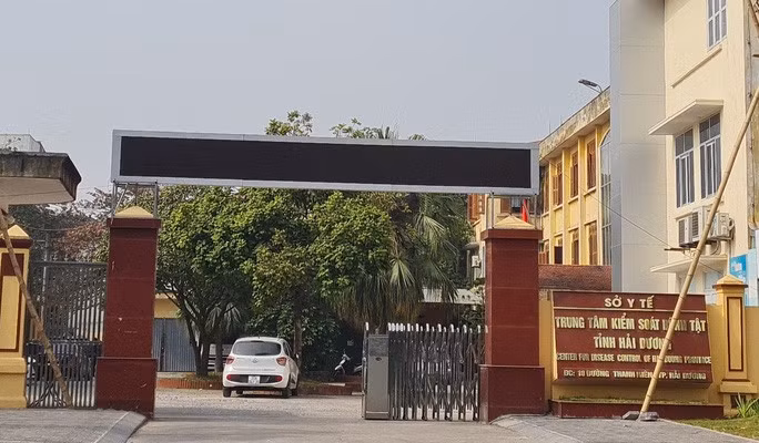 Công an triệu tập Giám đốc CDC Hải Dương liên quan đến một chuyên án. Ảnh: CTV.