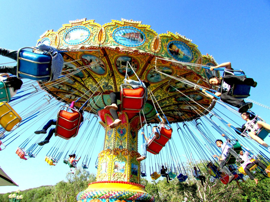 Tết dương Lịch đi chơi ở đâu với nhiều trò chơi mạo hiểm tại công viên Thỏ Ngọc. Ảnh;bazandtravel