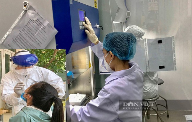 Kết quả xét nghiệm mới nhất, toàn bộ số F1 và F2 là cán bộ huyện Sơn Tây đều âm tính với SARS-CoV-2. Ảnh: Công Xuân.