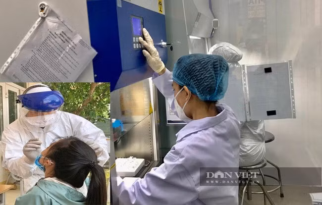 Kết quả xét nghiệm mới nhất, toàn bộ số F1 và F2 là cán bộ huyện Sơn Tây đều âm tính với SARS-CoV-2. Ảnh: Công Xuân.