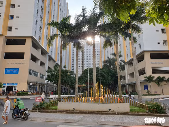 Chung cư Sunview Town. (Ảnh: Tuổi Trẻ). Chung cư Sunview Town. (Ảnh: Tuổi Trẻ).