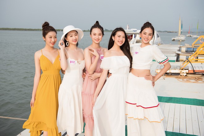 Trước khi bước vào chung kết Hoa hậu Việt Nam 2020, các thí sinh sẽ tranh tài ở hai đêm thi quan trọng là Người đẹp thời trang (10.11) và Người đẹp biển - Người đẹp du lịch (12.11). ẢNH: BTC