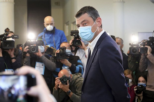 Thủ tướng Gruzia Giorgi Gakharia. (Nguồn: AP)