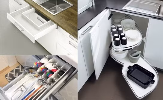 Sử dụng hệ thống tủ, ngăn kéo thông minh. (Đồ họa: TT)