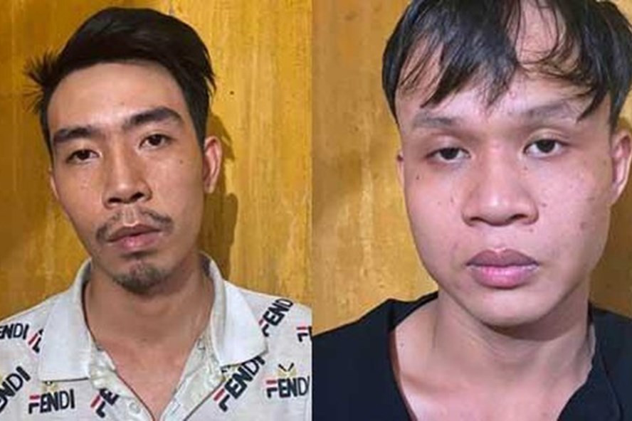  Hai tên trộm tham lam Quang và Cường. Ảnh: Công an cung cấp.