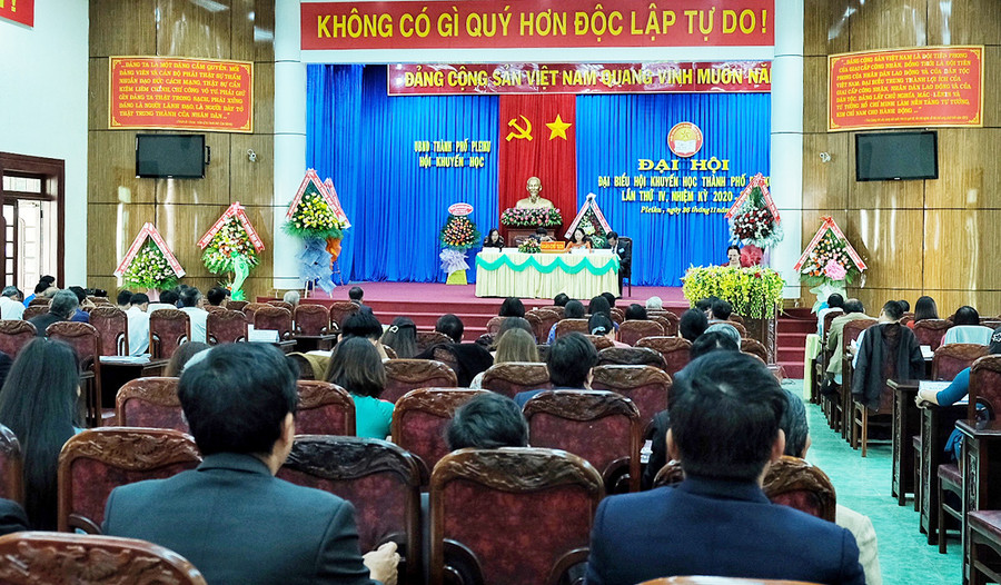 Quang cảnh Đại hội. Ảnh: Hoàng Ngọc Quang cảnh Đại hội. Ảnh: Hoàng Ngọc